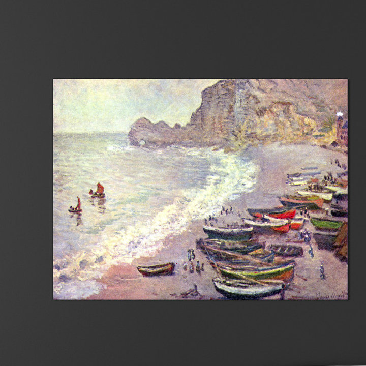 Claude Monet - Wrapped Canvas Painting, 60cm H x 80cm W x 1.8cm D