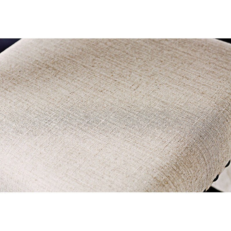 Chaise d'appoint rembourrée (ensemble de 2)