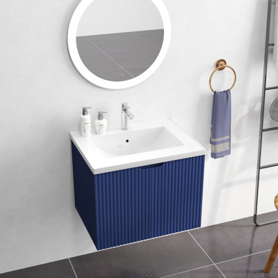 Meuble-lavabo simple avec plateau 23,62 po Kerstein