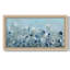 Toile encadrée de qualité supérieure bleu sarcelle clair - prête à être accrochée-88115897
