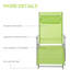 Brenee 63.5cm Long Reclining Single Chaise