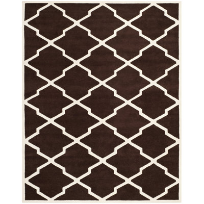 Carolene Hand Tufted Wool Geometric Rug