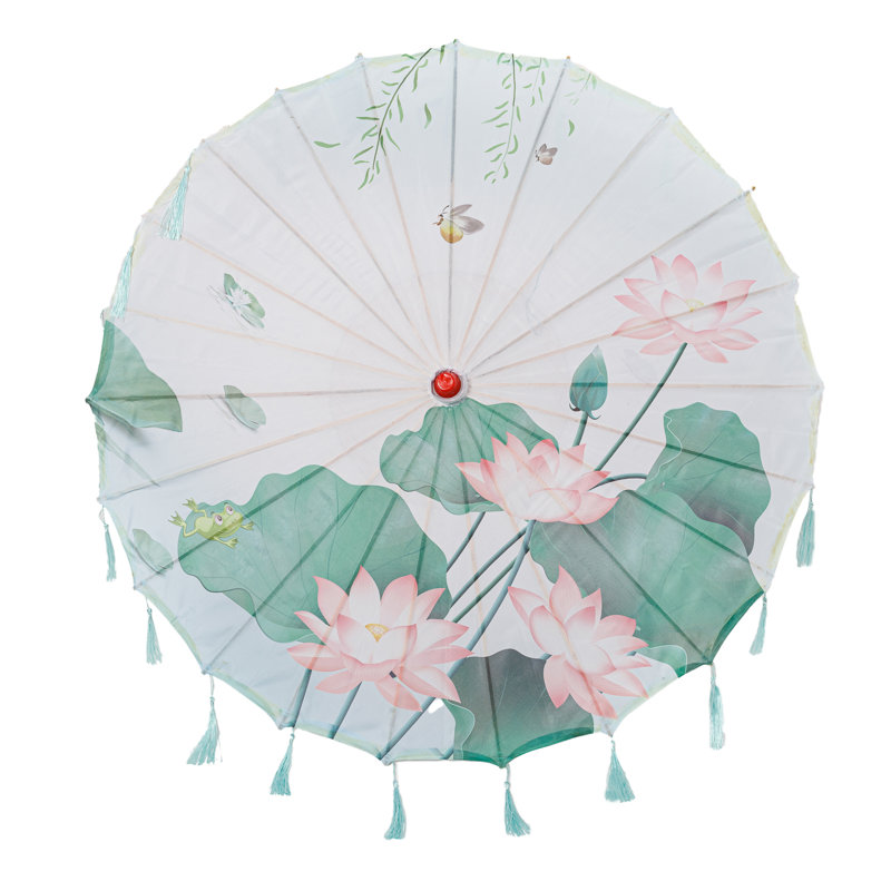 Parasol en soie 33 po Classic Asian