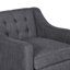 Fauteuil capitonné Bohannon-140544223