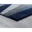 Tapis bleu abstrait Zonia-508499236