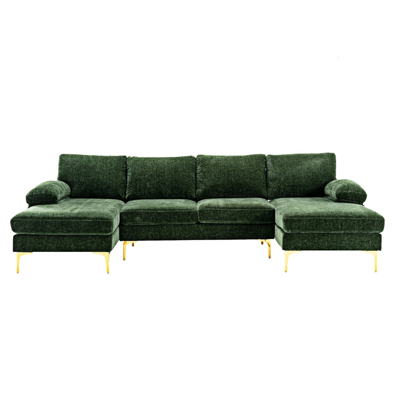 Canapé modulaire Hartsel, Polyester vert