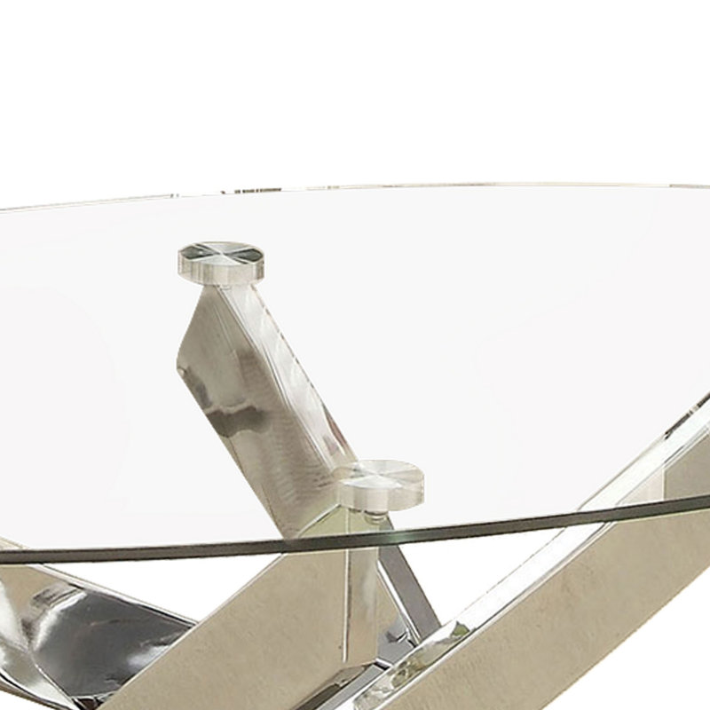 Barbara Glass Single Coffee Table