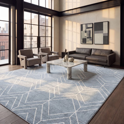 Tapis à motif géométrique Janssen Performance