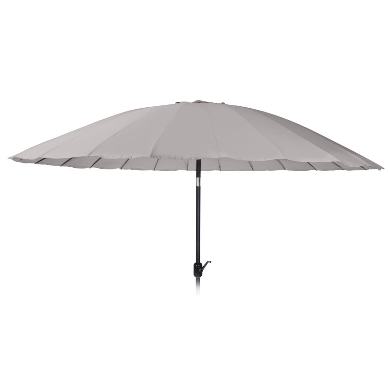 Brooklyn 325cm Tilt Market Parasol, Light Grey