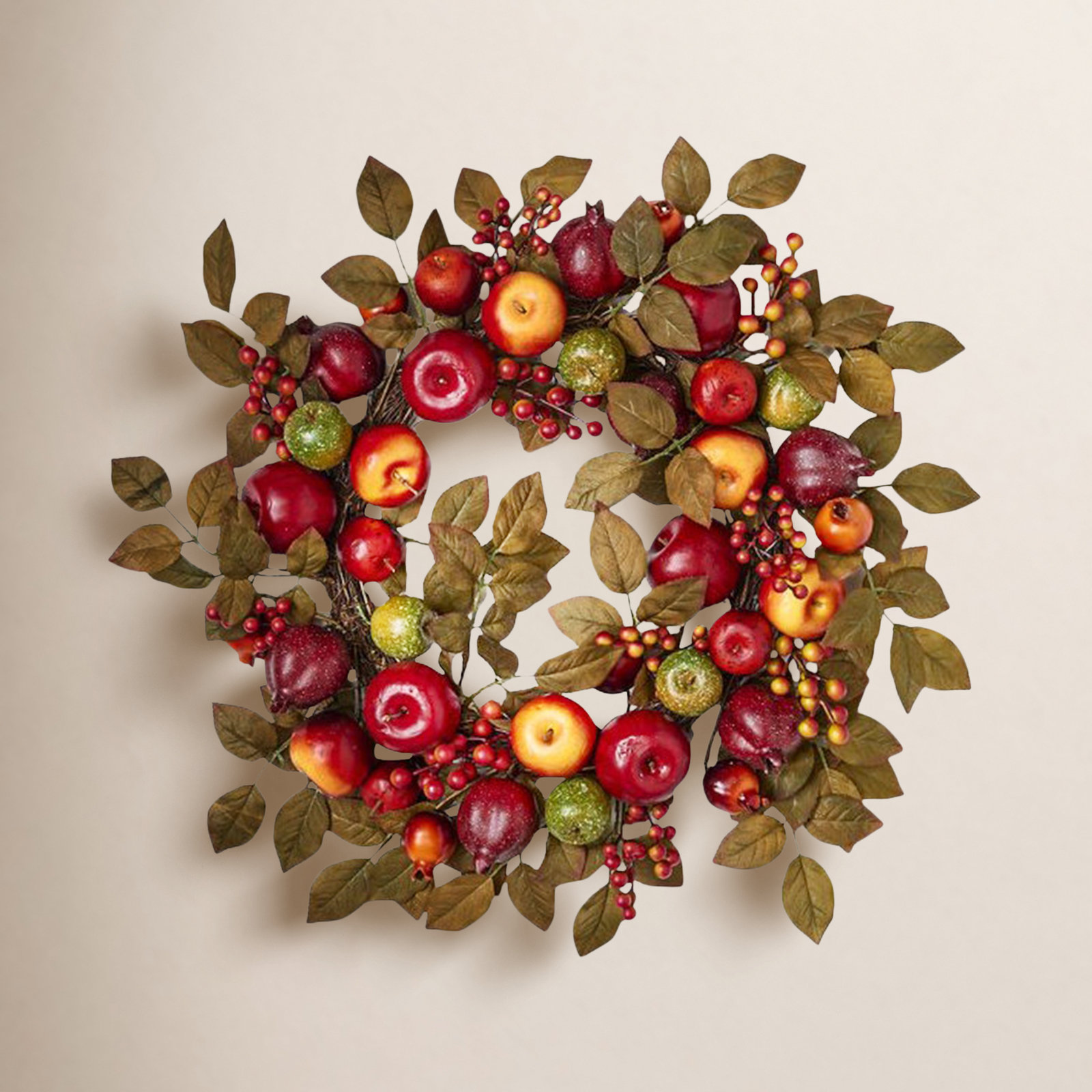 The Holiday Aisle® 20" Apple Wreath