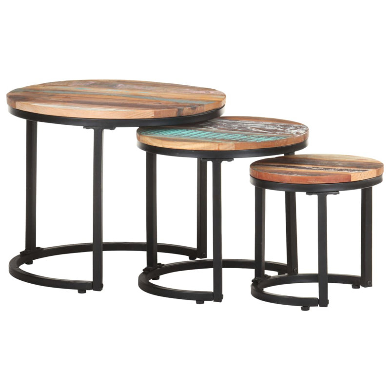 Reyansh 3 Piece Nest of Tables