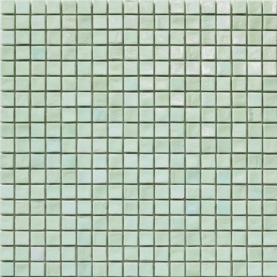 Aquamarine 1 5/8" x 5/8" Glass Mosaic