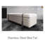 Banc de rangement en cuir beige pour chambre avec banc d'entrée-1554284888