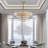 Maecee Crystal Chandelier Light Fixture, Luxury Round Chandeliers High Ceiling for Living Room, Bedroom, Dining Room, Kitchen Island, Entryway-900311509-900311510