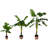 Faux Philodendron Tree in Basket-435435316