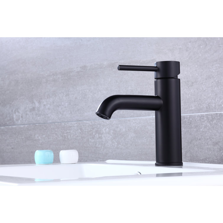 Vessel Sink Bathroom Faucet in Matte Black