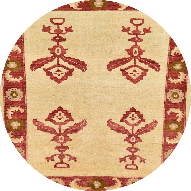 Tapis multicolore Artington, Rond 8 pi