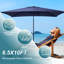 Shinetta 6,5 x 10 pi Parasol carré-910630944