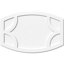 Médaillon de plafond contemporain en PVC de qualité architecturale Kailey l 24 po x H 16 po x P 2 po x P 13 po x P 1 po-36079198-137837514-137837603