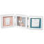 Baby Art Double Print Frame My Baby Touch White