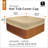 Jadon Water-Resistant Square Hot Tub Cover Cap-31769607