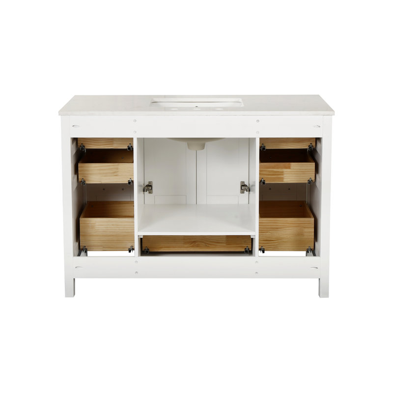 Meuble-lavabo pour meuble-lavabo, Blanc