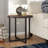 Dillwyn Solid Wood Top End Table