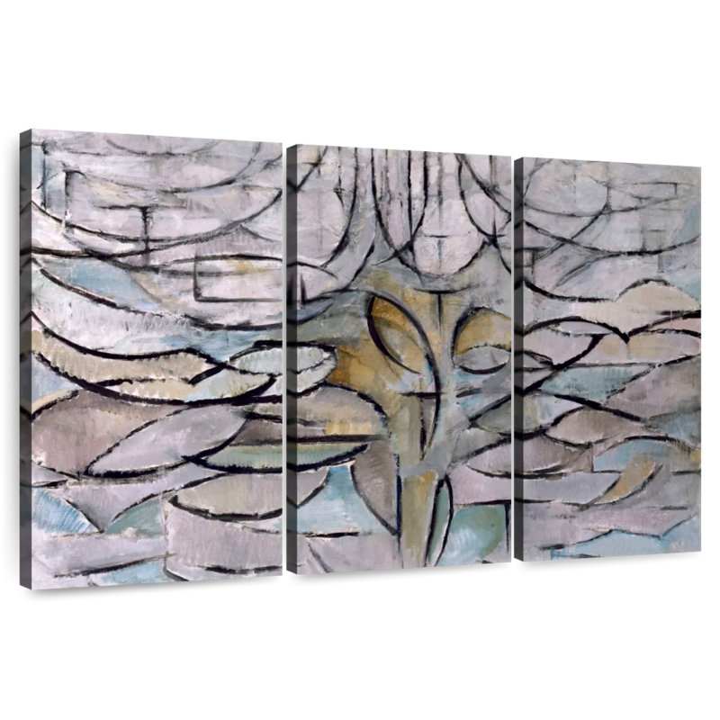 Avery The Flowering Apple Tree, 32" H x 50" W