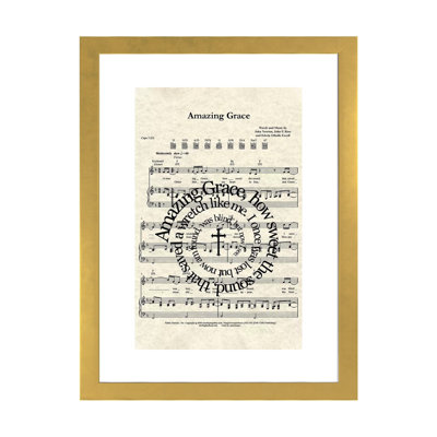Amazing Grace - impression d'art graphique