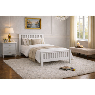 Gallegos Solid Wood Storage Bed