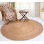 Gemini Hand Braided Beige Jute Rug-23332746