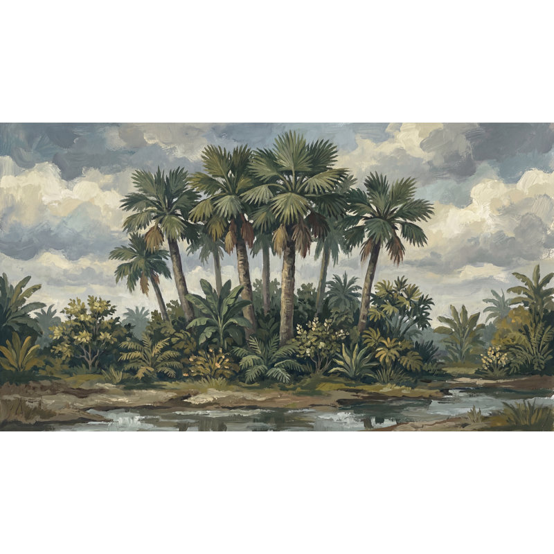 Décoration murale amovible ciel bleu ciel nuageux ciel couvert, Texturé non collé, 160 po x 108 po