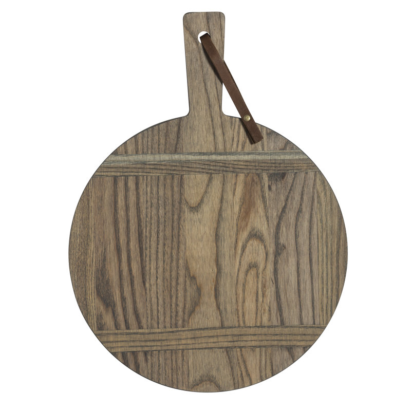 Large Driftwood Ash Round Serving Board