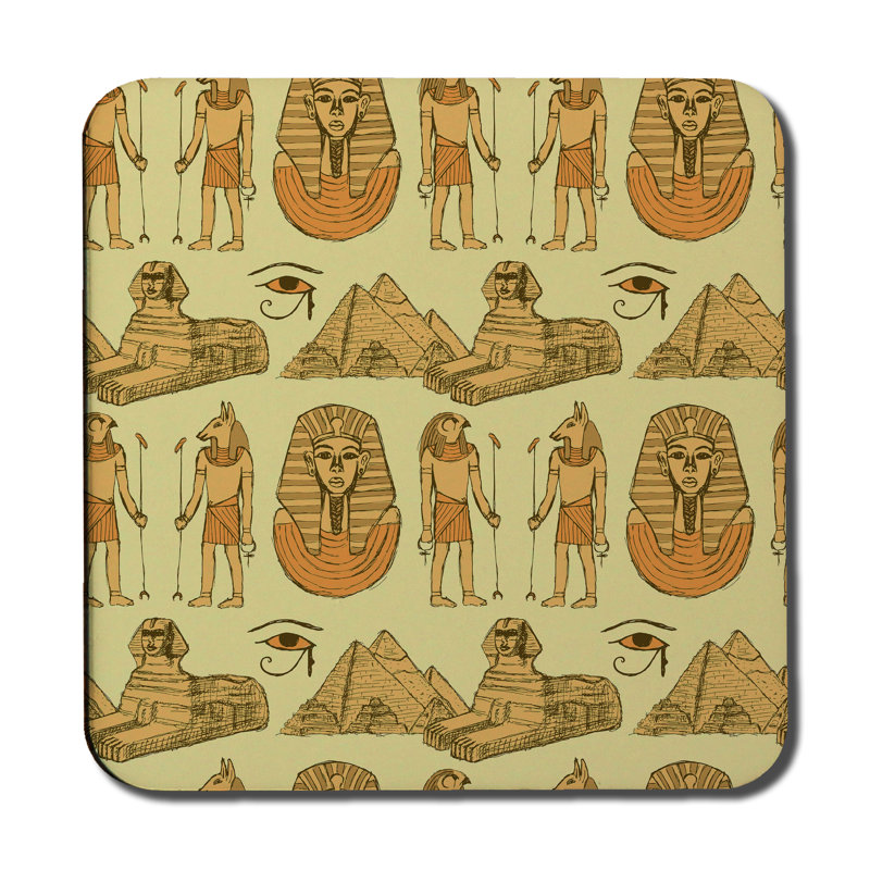 Square 6 Piece Coaster Set