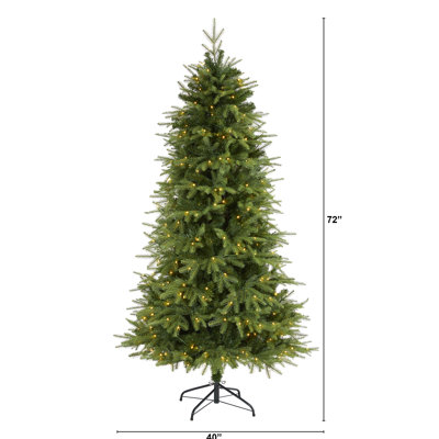 Easy Set-Up Lighted Christmas Tree