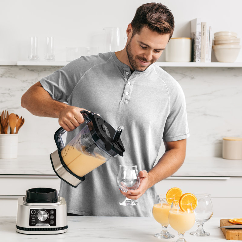 Ninja® Foodi® Power Blender & Processor System with Pitcher & To-Go Cups,1400 W, 6 Functions for Bowls, Spreads, & Dough