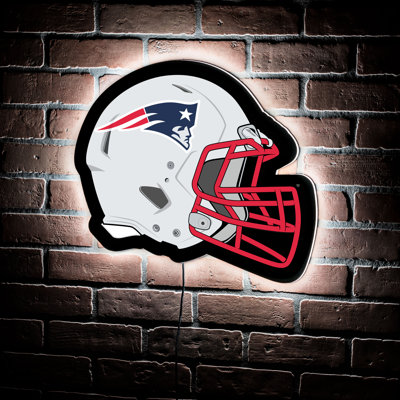 NFL LED Helmet Shaped Lighted Wall Sign
