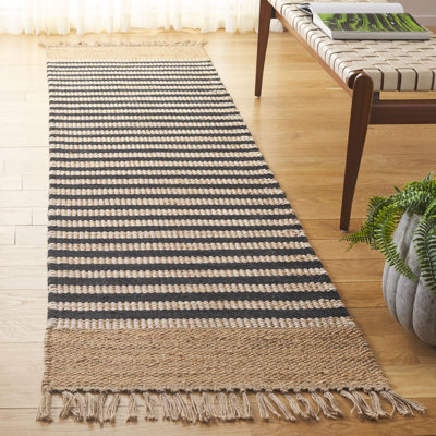 Tapis en jute de coton tissé à la main Kolyu