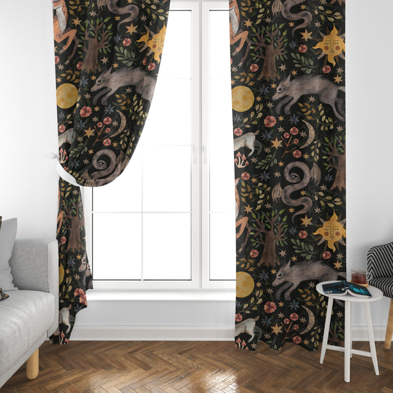 Jaxx Room Darkening Curtain, 20" W x 61" L