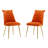 Magallanes 2-Piece Tufted Velvet Dining Chairs-643501236