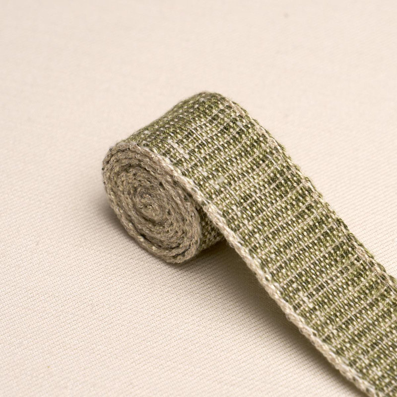 Ruban de tweed étroit, Vert