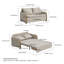 2 Seater Cotton Blend Sofa Bed
