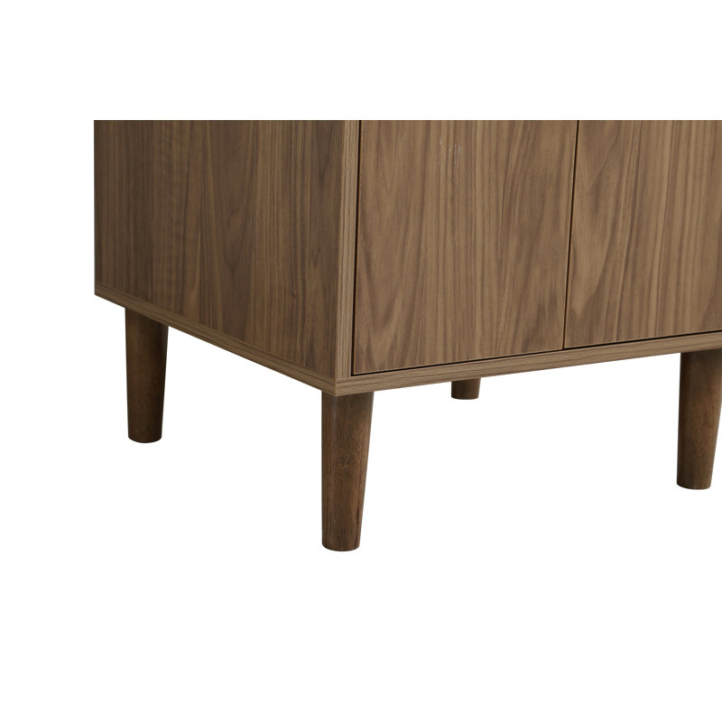 Meuble-lavabo simple 20 po Chandler, Noyer brun