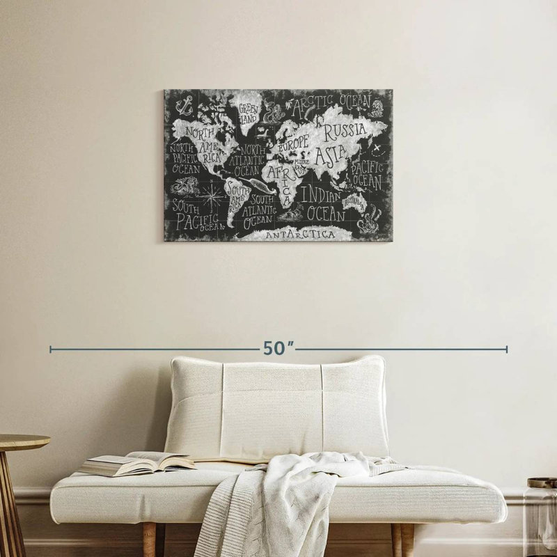 Keiri Mythical Map I, 20" H x 30" W