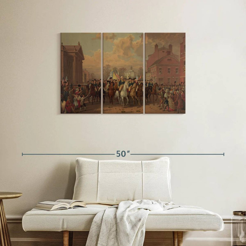 Evacuation Day, 24" H x 38" W