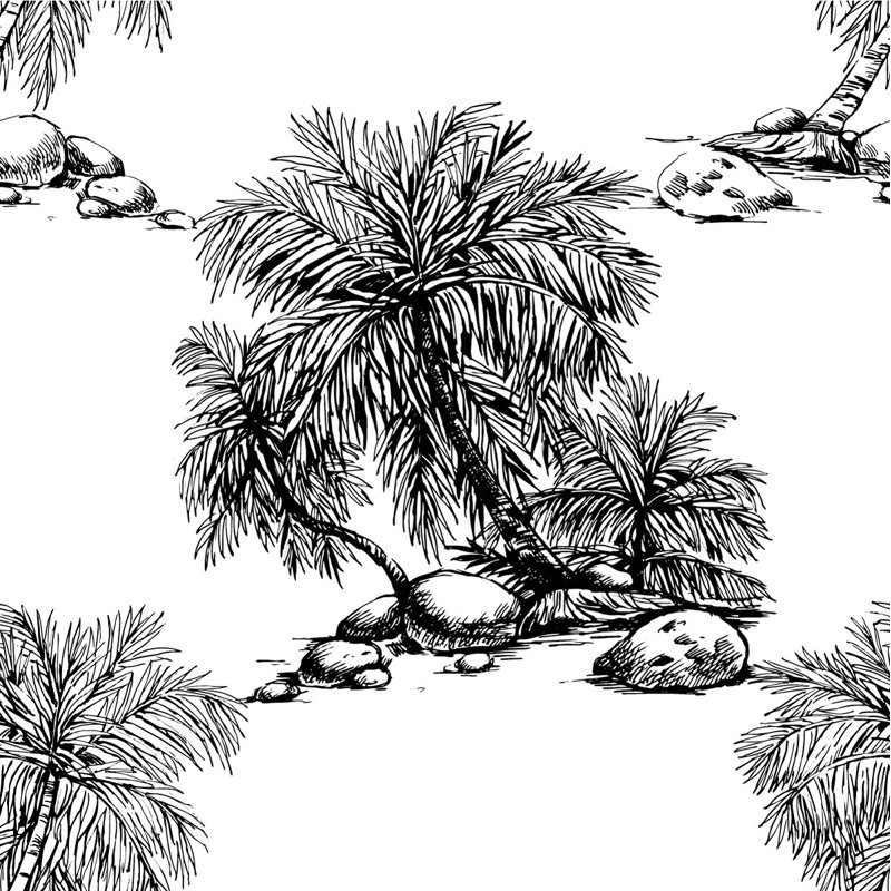 Bintou Floral Tile