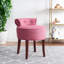 Tabouret de coiffeuse en bois massif-15374809