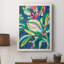 Blue Tropics II, reproduction d'art sur toile-88391893-88391894