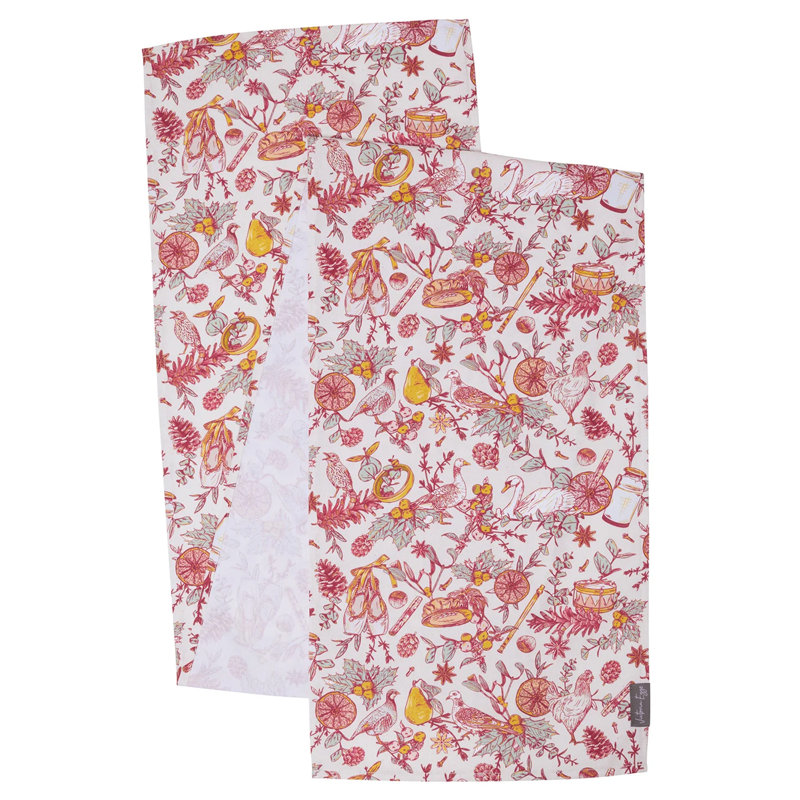 Victoria Eggs Twelve Days of Christmas Table Runner 200cm x 35cm