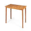 Table de bar d'extérieur en bois, finition, largeur de 25 pouces, table en bois résistante aux intempéries, lisse et rectangulaire, meubles, profondeur de 44 pouces, facile d'entretien